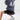 GRAY OVERSIZED HOODIE WITH EYE-CATCHING LETTER PRINT