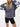 GRAY OVERSIZED HOODIE WITH EYE-CATCHING LETTER PRINT