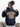 GRAY OVERSIZED Y2K HOODED SWEATSHIRT WITH T-SHIRT DESIGN