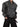 GRAY PATTERNED BOMBER JACKET WITH LAPEL COLLAR LONG SLEEVE DESIGN