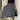 GRAY PLAID ASYMMETRICAL SKIRT