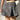 GRAY PLAID MINI SKIRT PLEATED SPRING SUMMER