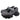 GRAY PLATFORM FUTURECORE AESTHETIC SANDALS