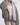 GRAY REVERSIBLE FAUX FUR HOODED JACKET