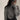 GRAY RIBBED TURTLENECK SWEATER FOR WOMEN