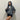 GRAY STAR-PATTERNED HOODED ZIP-UP SWEATSHIRT STAR HOODIES JACKET