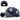 GRAY STAR-STUDDED PONYTAIL BASEBALL CAP WITH WASHED DENIM DESIGN