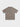GRAY SUEDE TEE WITH WHITE TEXT FOR EVERYDAY WEAR