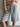 GRAY SWEAT SHORTS WITH DRAWSTRING PANTS IN SOLID COLOR KNIT FABRIC