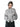 GRAY TRACK JACKET WITH BLACK STRIPES - VINTAGE CYBER Y2K STYLE