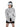 GRAY TRACK JACKET WITH BLACK STRIPES - VINTAGE CYBER Y2K STYLE