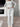 GRAY TWO-PIECE PAJAMA SET SOLID COLOR KNIT FABRIC