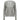 GRAY V-NECK KNIT SWEATER WITH LACE PATCHWORK CABLE DESIGN