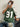 GREEN AND WHITE MESH FOOTBALL JERSEY WITH HALF SLEEVE Y2K STYLE