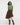 GREEN CHEMISTRY CROPPED HOODIE WITH RUFFLED COLLAR