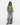 GREEN CHEMISTRY CROPPED HOODIE WITH RUFFLED COLLAR