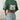 GREEN FOOTBALL JERSEY Y2K STYLE COLOR BLOCK TOP