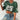 GREEN FOOTBALL JERSEY Y2K STYLE COLOR BLOCK TOP