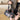GUITAR SHOULDER BAG BLACK Y2K VINTAGE TOTE
