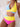 HALTER BIKINI SET ELASTANE FABRIC