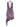 HALTER DRESS - VIBRANT PURPLE PRINT SLIM FIT DESIGN