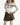 HEART BUCKLE VEGAN LEATHER PLEATED MINI SKIRT