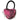 HEART PURSE EMO PHASE FAUX FUR BAG