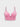 HEART-RING CROP TOP IN PINK - NYLON BODY SIZE OPTION AVAILABLE