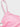 HEART-RING CROP TOP IN PINK - NYLON BODY SIZE OPTION AVAILABLE