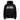 HEAVY COTTON HOODIE WITH WHITE TEXT COTTON HOODIE