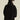 HOODED JACKET BLACK COLLAR OUTDOOR JACKET