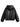 HOODED JACKET WITH PINK FAUX FUR LINING - STYLISH HOODED JACKET