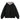 HOODED LONG SLEEVE JACKET WITH GRAY FAUX FUR LINING