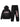 HOODED LONG SLEEVE HOODIE AND SWEATPANTS SET IN BLACK