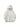 HOODED LONG SLEEVE WHITE HOODIE WITH RED LETTERING COTTON BLEND