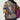 INDIE KID COLORFUL STRIPED SLEEVE ZIP-UP SWEATER