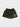 LIGHTNING BOLT BLACK SHORTS WITH PURPLE LOGO