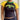 JAMAICA T-SHIRT BLACK AND YELLOW WOMENS CLASSIC FIT SPRING SUMMER TEE