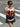 JERSEY SKIRT OUTFIT ALPHABET PATTERN SPRING SUMMER