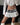KHAKI PLEATED MINI SKIRT WITH BLACK BELTS FOR WOMEN