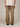 KHAKI TRACK PANTS WITH BEIGE CONTRAST CRINKLE DETAIL