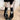 KNEE SOCKS SOLID COLOR KNIT FABRIC