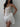 LACE CORSET DRESS WITH IRREGULAR HEM DESIGN