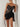 LACE CORSET DRESS WITH IRREGULAR HEM DESIGN