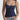 LACE CORSET NAVY BLUE LACE-TRIMMED CAMISOLE WITH SHEER LACE DETAILS