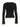LACE TRIM TOP SOLID COLOR LONG SLEEVE SPRING SUMMER