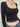LACE-TRIMMED TOP WITH LACE INSERT DESIGN