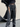 LACE-UP LEATHER PANTS WITH EDGY CUTOUT DETAILS