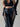LACE-UP LEATHER PANTS WITH EDGY CUTOUT DETAILS