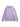LAVENDER HOODED SWEATSHIRT WITH LOOSE FIT AND LETTER PRINT